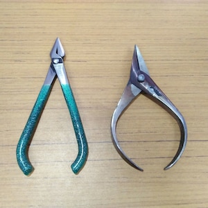 Mini Tongs Cutter Set Of 2 For Jewelry Making Tools Very Fine Quality Temper Steel