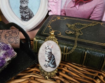 Dolores Umbridge geïnspireerde ketting, bookish, jewelry, vintage