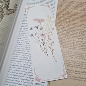 Aestethic bookmark, boekenlegger, bookish, cottagecore afbeelding 3