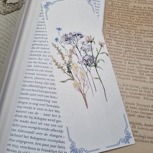 Aestethic bookmark, boekenlegger, bookish, cottagecore afbeelding 7