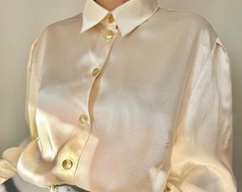 Vintage parelmoer overhemd