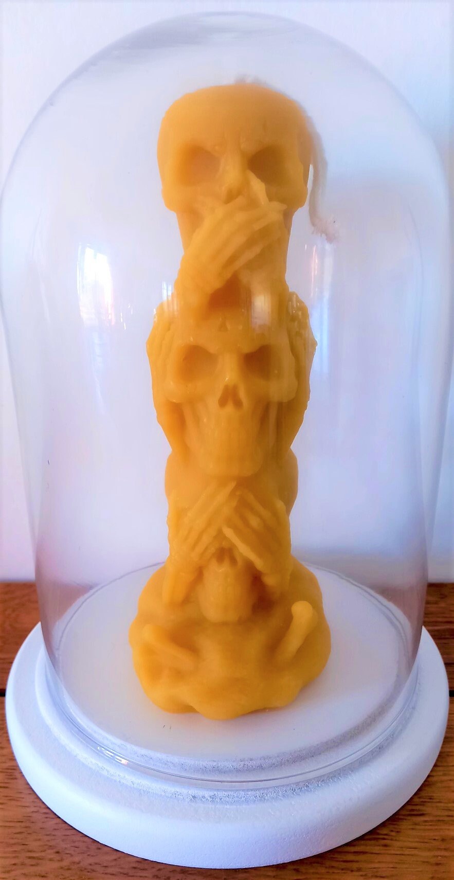 Bougies Décoratives Moulées Totem Crâne