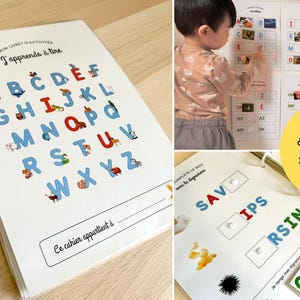 アクティビティブックレット 幼稚園の読み方を学ぶ CP CE1、幼稚園児向け教育ゲーム、90 ページ、PDF、印刷用