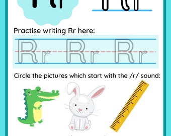 phonics worksheets etsy india