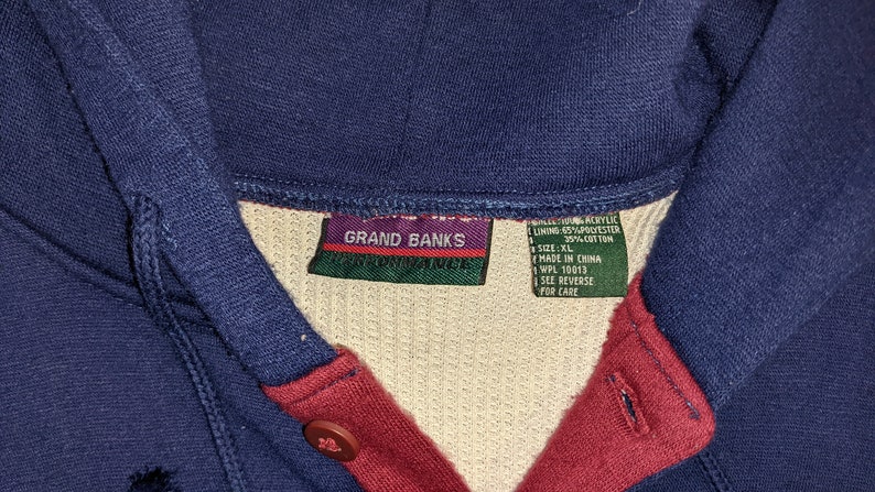 grand banks performance sweatshirt