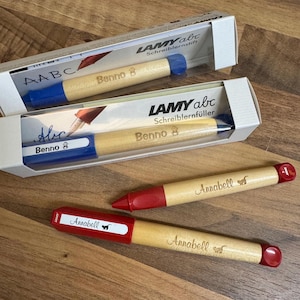 Lamy fountain pen/pencil or set personalized