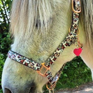 Heart-shaped tag with personalization, animal tag, horse tag, key ring image 7