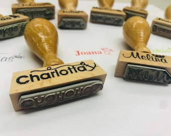 Holzstempel Baukasten  Personalisierbar