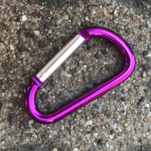 Karabiner mit Lasergravur Personalisiert Bild 4