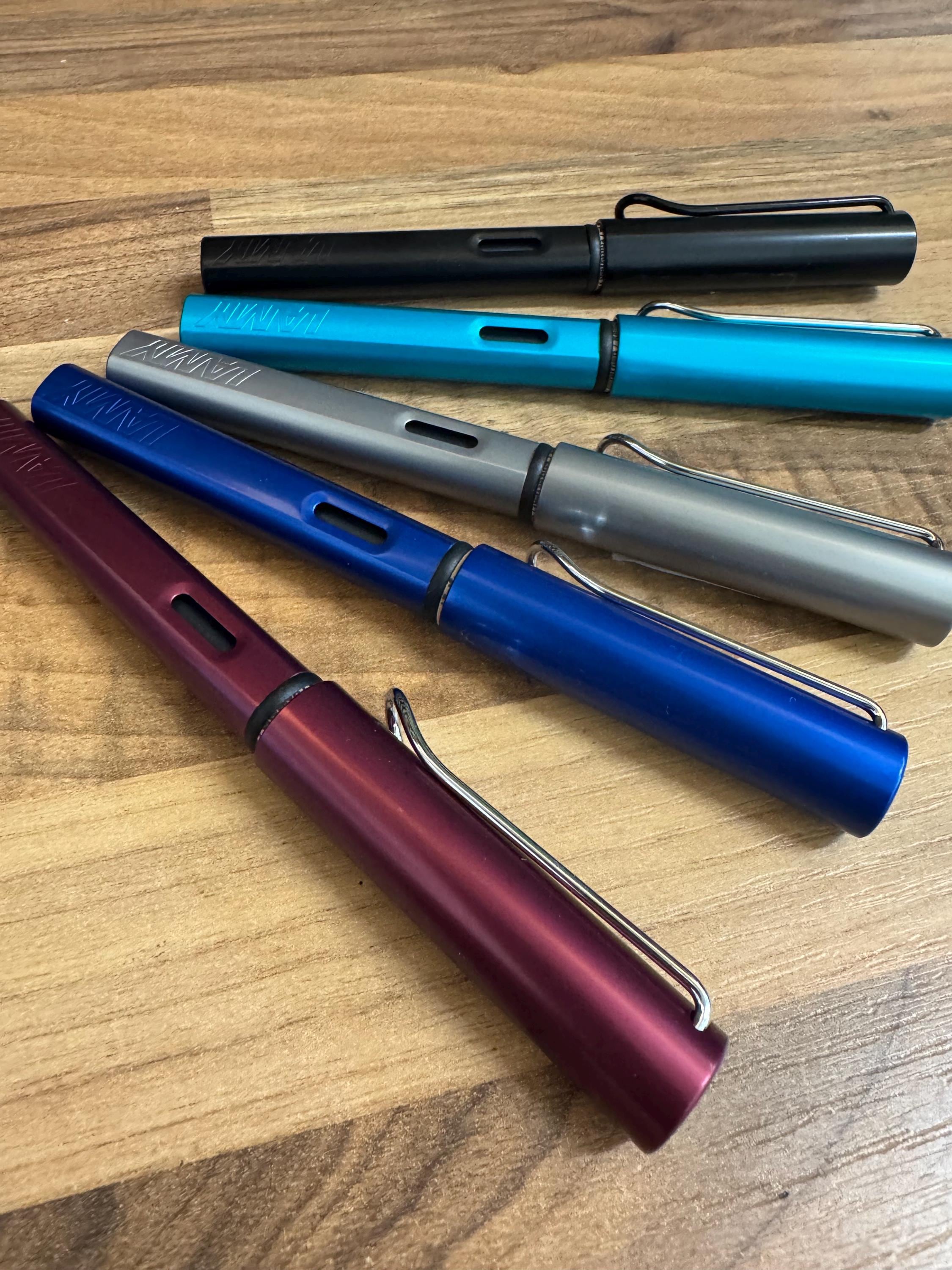 LAMY AL-STAR VIBRANT PINK Rollerball Édition Limitée 2018 - Stylo à Bille Avec Recharge M63 Bleue - Fabriqué En Allemagne