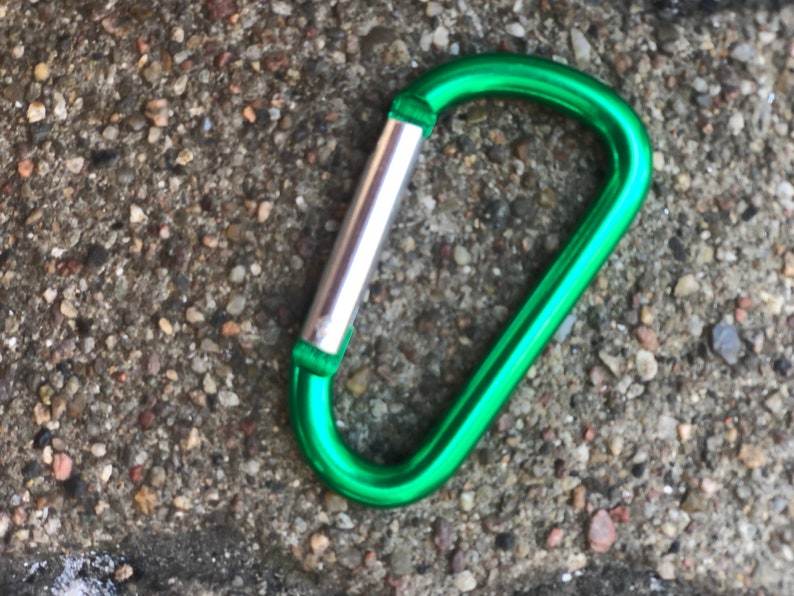 Karabiner mit Lasergravur Personalisiert Bild 5