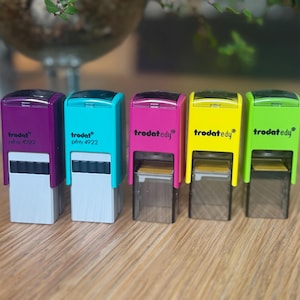 Stempel Trodat Edy 4922 / stempel z motywem, bonus/pieczątka odzieżowa / do książek i zeszytów szkolnych