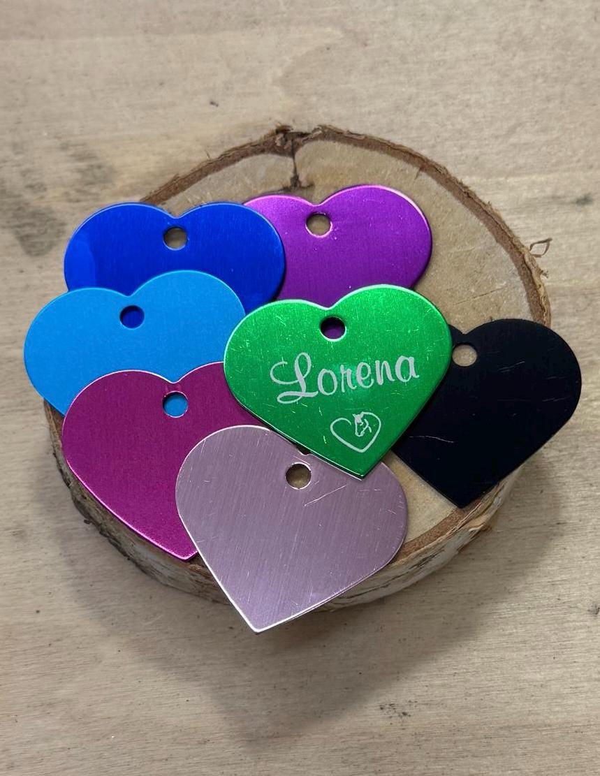 Heart stamp with personalization