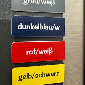 Klingelschild - Briefkastenschild mit Namen individuell personalisierbar Bild 9