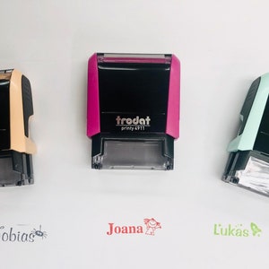 Stempel Printy 4911 Personalisierbar Pastellgrün