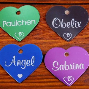 Pet tag personalizable