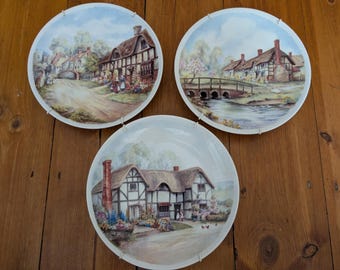 Royal Worcester Limited Edition Collector Plate, Cottage Gardens