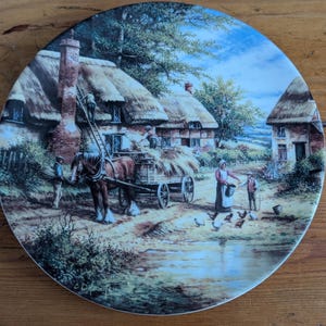 Piąty numer Wedgwood Country Days – Mending the Thatch autorstwa Chrisa Howellsa