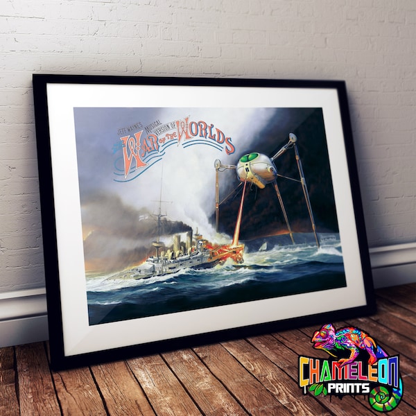 War Of The Worlds Movie Poster*Buy 2 Get 1 Free Use Discount Code BUY2GET1FREE*
