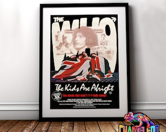 The Who Poster *Buy 2 Get 1 Free Use Discount Code BUY2GET1FREE*