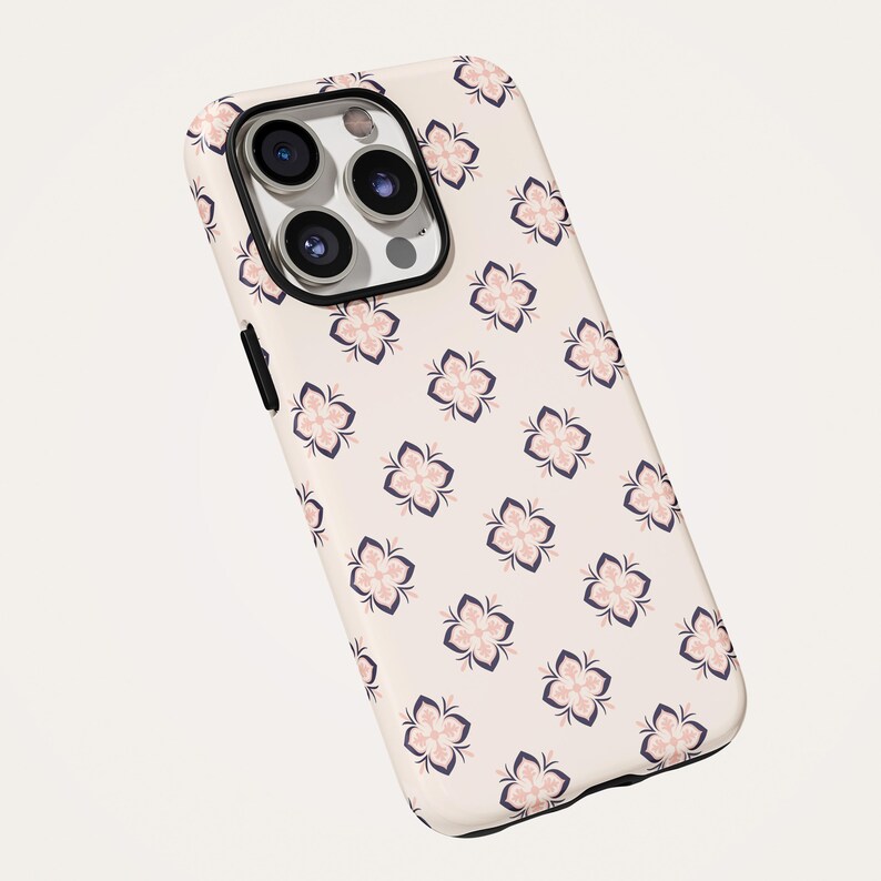 Arabesque Designs, Ottoman Pattern Phone Case, Smartphone Case, Cell