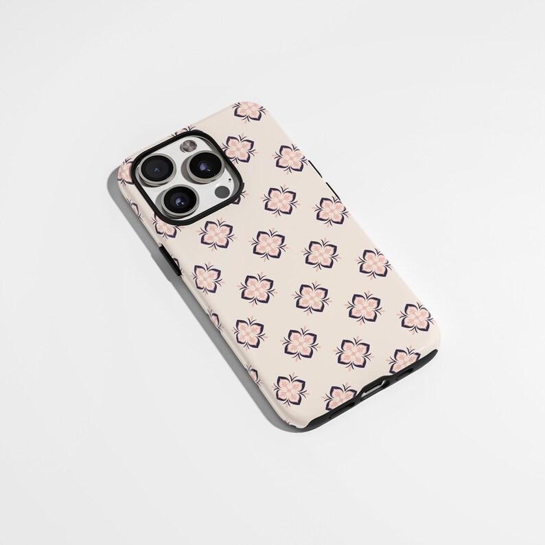 Arabesque Designs, Ottoman Pattern Phone Case, Smartphone Case, Cell