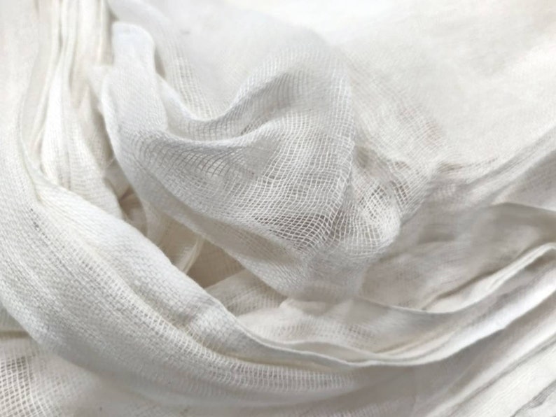 Muslin Cheese Cloth Fabric for Straining , Cotton Cheese Cloth for
