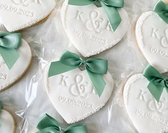 WEDDING COOKIES | Postal Cookies | Wedding favours | Name place cards | Favours | Gift | Custom | Biscuit | Personalised Name cookies