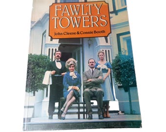 Fawlty Towers 1977 Book - John Cleese & Connie Booth TV Scripts Rare Vintage BBC