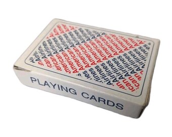 American Airlines Playing Cards, Cards Sealed & Unopened