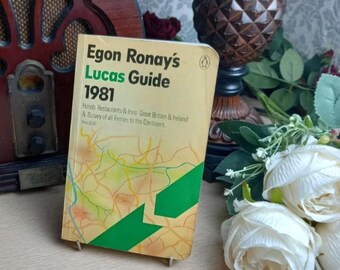 Vintage Egon Ronay's Lucas Guide to Hotels, Restaurants & Inns 1981 PB Book