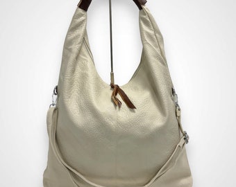 XXL handbag DAVY, hobo bag, shoulder bag, handle bag, crossbody bag, slouchy bag, everyday bag, hip bag, vegan leather