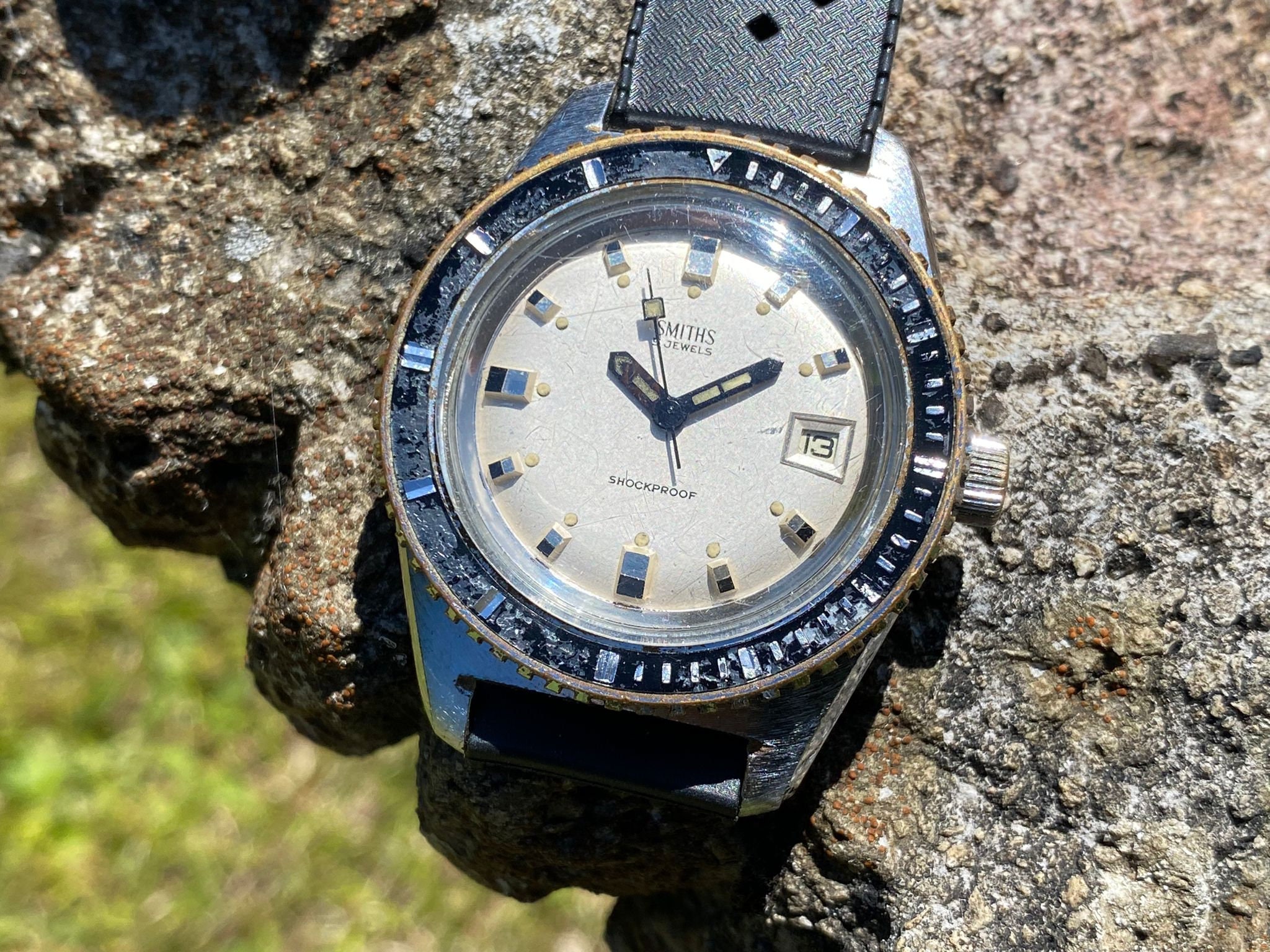 Mens Vintage Smiths Diver Watch 1960
