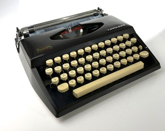 extremly rare coloring - 1970s Retro Adler Tippa S Typewriter with Cover PERFECT CONDITION - 65