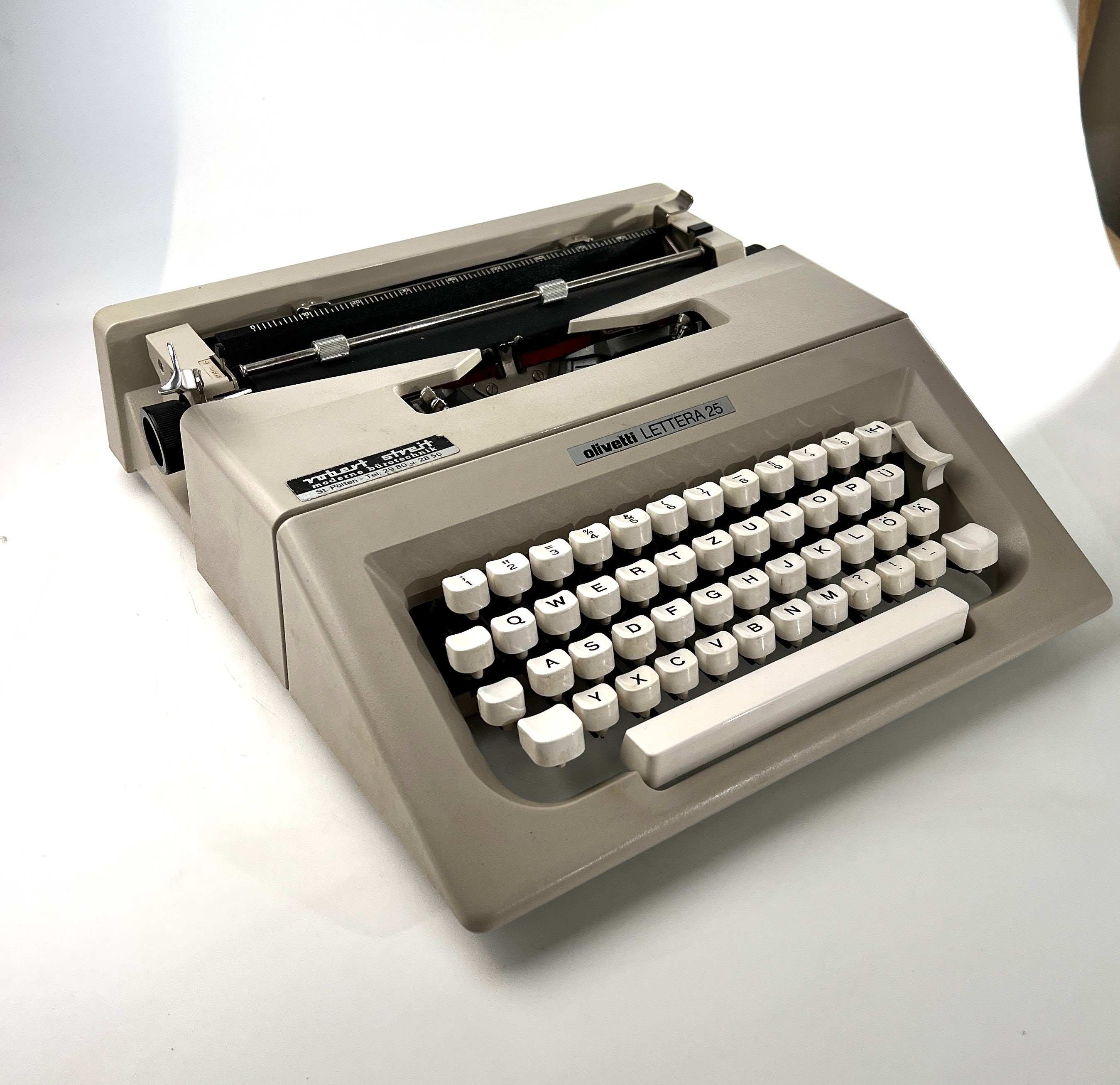 olivetti LETTERA25 タイプライター OLIVETTI Lettera 25 タイプライター インクリボン交換済み