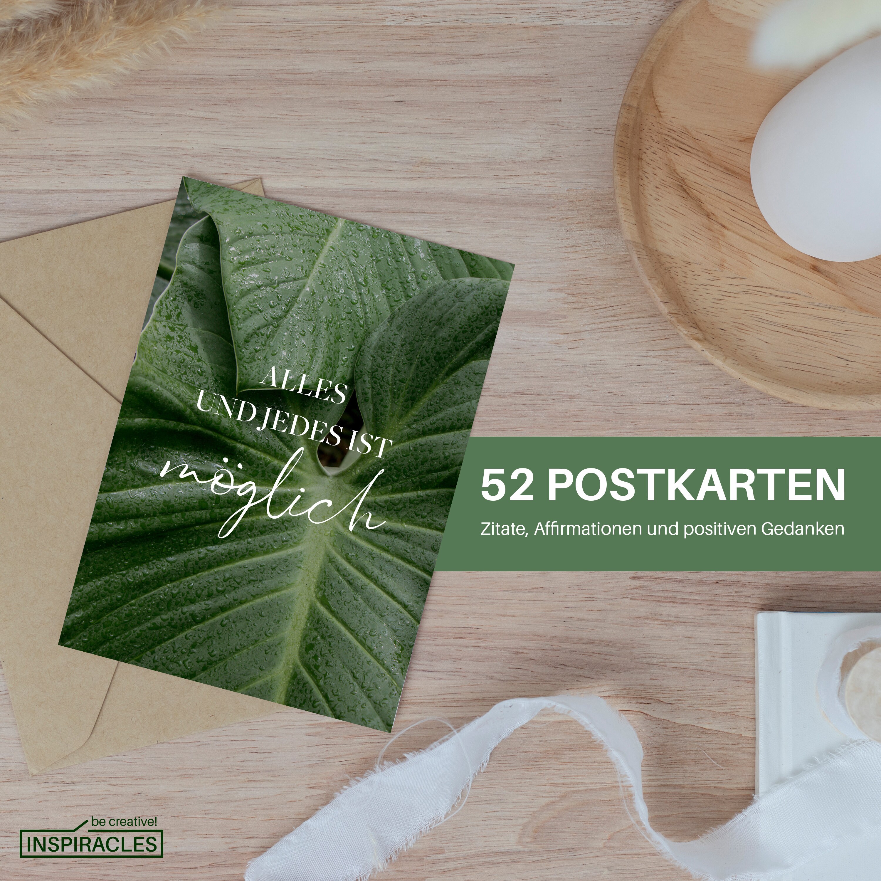 Postkartenset 52 Sprüchekarten Kartenset als Geschenk mit Sprüchen für