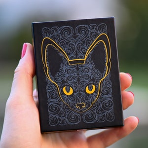 Playing cards Deck - Cats Century, Poker cards, Unique design, 54 cads, Perfect Cards gift, Handmade gift.