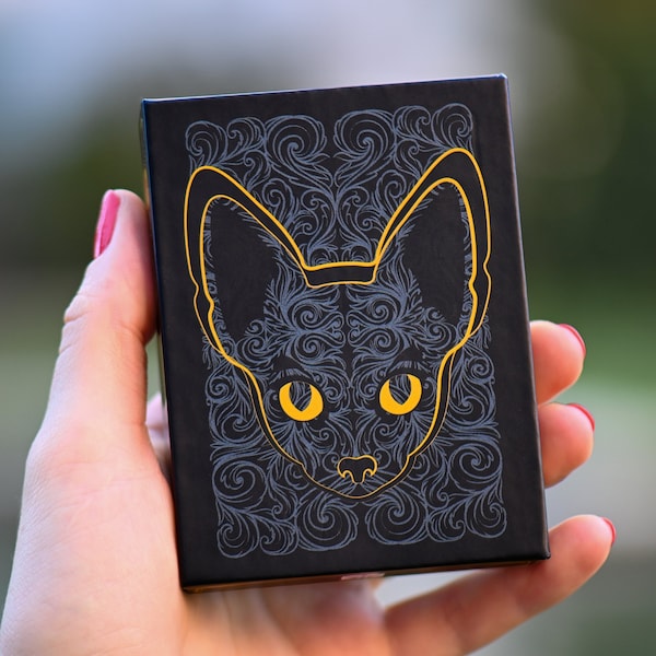 Playing cards Deck - Cats Century, Poker cards, Unique design, 54 cads, Perfect Cards gift, Handmade gift.
