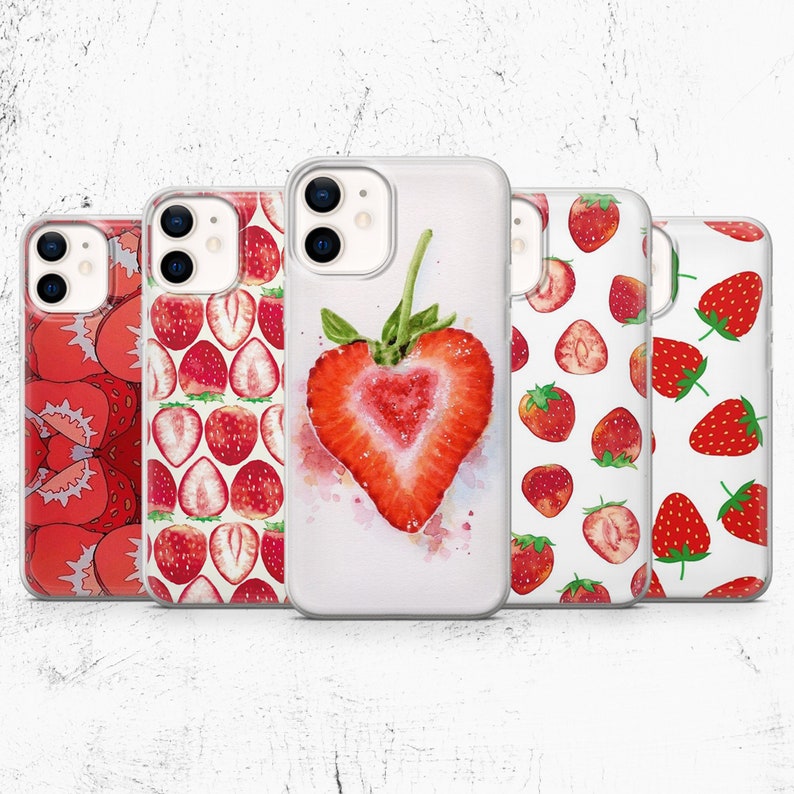 Handy Cover Erdbeeren