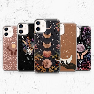 Sun And Moon Phone Case Astrology  Cover for iPhone 14, 13, 12 Pro, 11, XR, XS, 8+, 7 Samsung A12, S21, A40, A51, A71 Huawei P20, P30