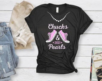 chucks and pearls moletom com capuz