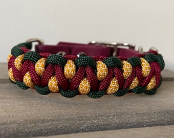 Individuell geflochtenes Hundehalsband aus Paracord „Ruka“