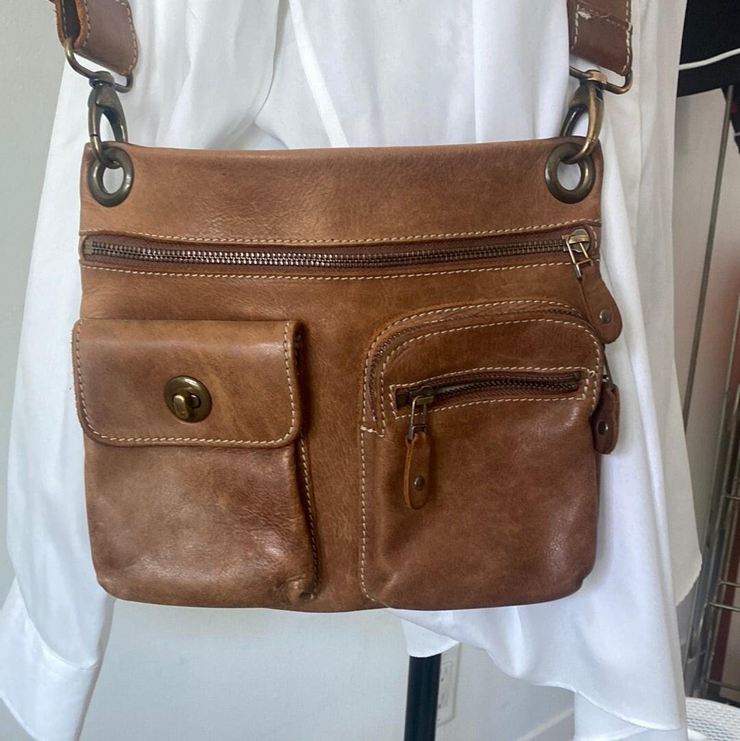 Roots tribe leather promo bag