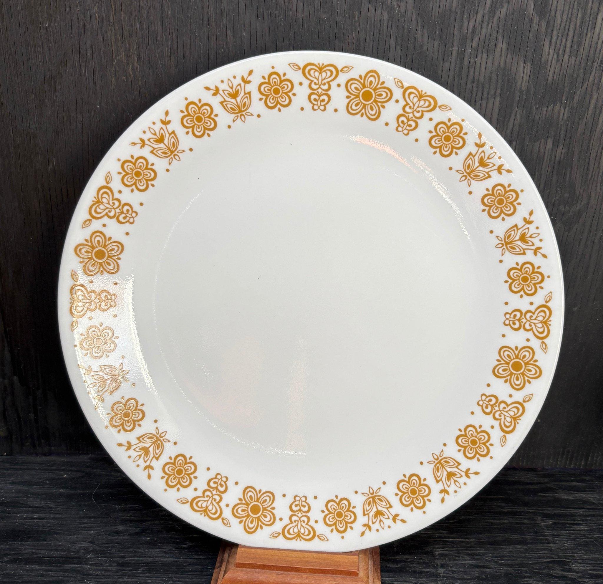 Vintage corelle gold butterfly - Etsy 日本