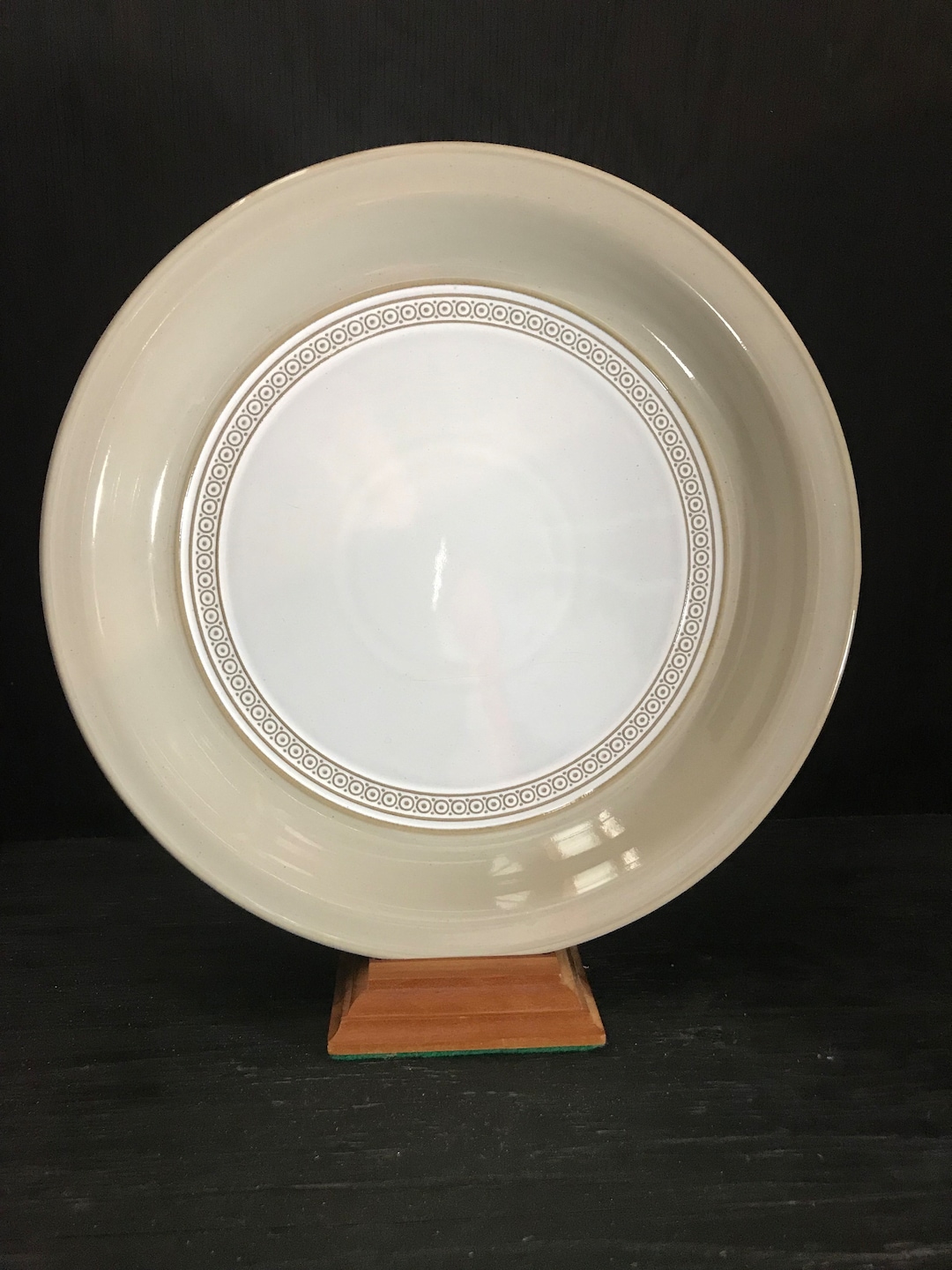 Denby Seville Stoneware Dinner Plates Set of 2 Etsy