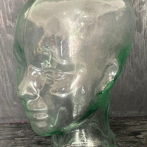 Mannequin Hat Display Glass Head