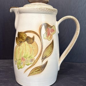 Denby Troubadour Coffee Pot