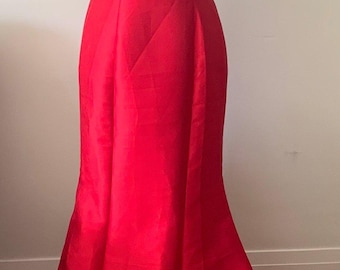 Sherri Hill Full Length Red Formal Dress Size 6