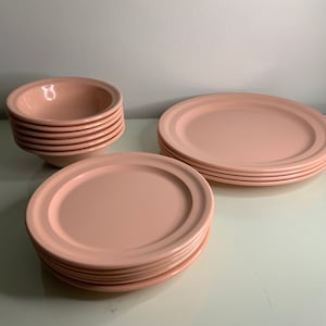 Vintage Retro 1960’s Brookpark Melmac Melamine Restraware Restoware Plates and Bowls