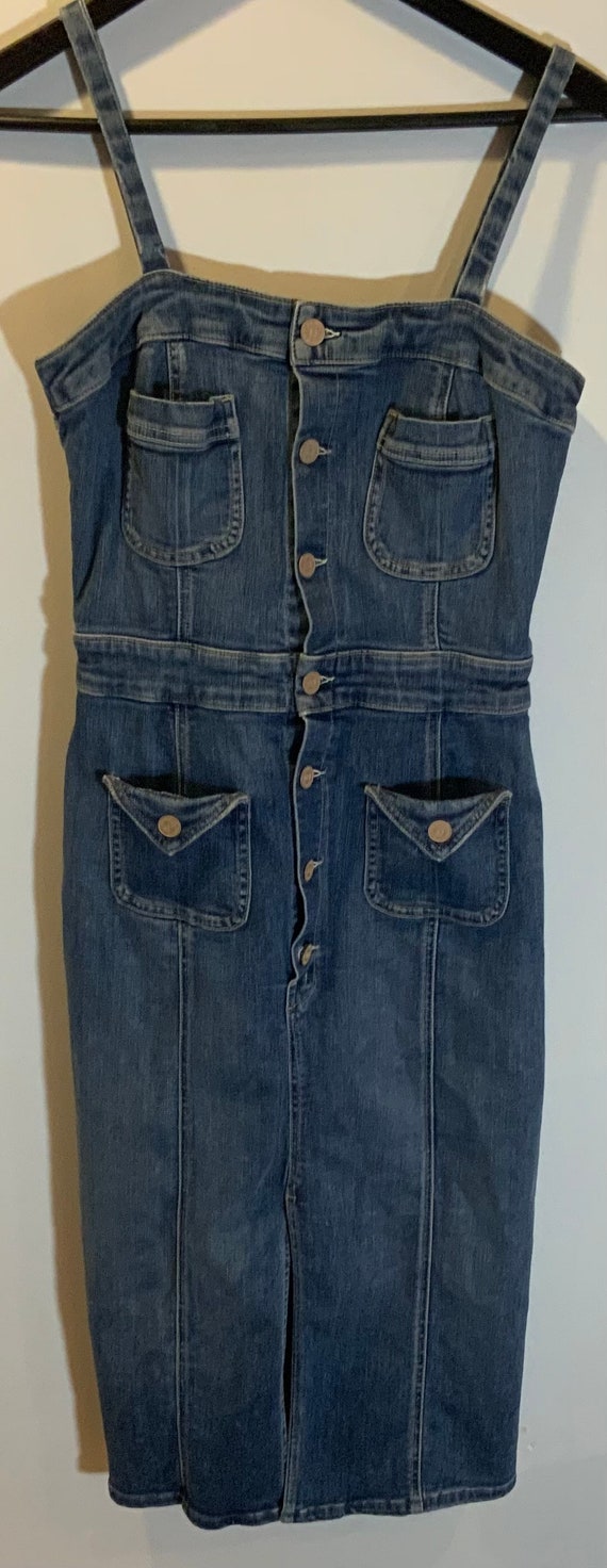 white christmas dresses Mad Love Denim Midi Dress // Free People *XS-XL* | Women's Clothing